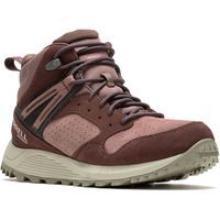 Фото Ботинки женские Merrell Wildwood Mid Ltr Wp Marron/Burlwood J068104