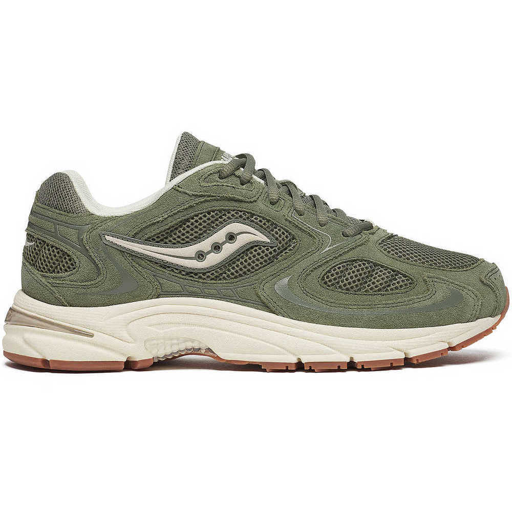 Кроссовки мужские Saucony Grid Jazz 9 Suede Olive/Off white S70898-1