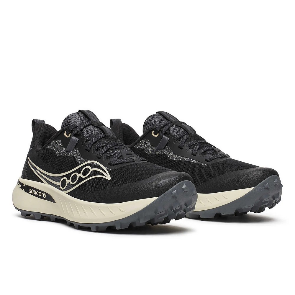 Женские кроссовки Saucony Peregrine 15 Black/Pearl S10990-100